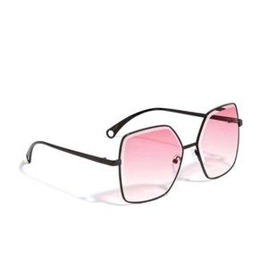 DIAMOND EDGE CUT LENS SUNGLASSES BLACK & LIGHT PIN